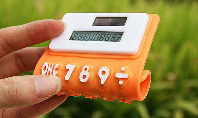 創(chuàng)意可折疊計(jì)算器硅膠按鍵