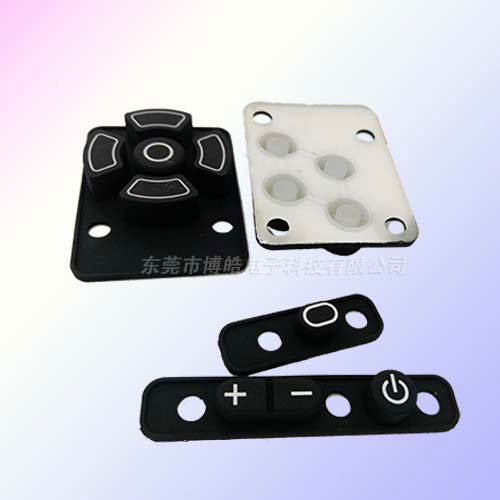 廠家大量供應四合一軍用硅膠按鍵