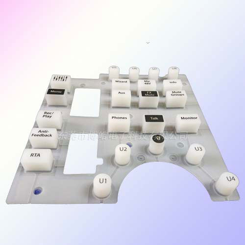 提供實時分析器硅膠按鍵|廠內加工定制工業設備硅膠按鍵