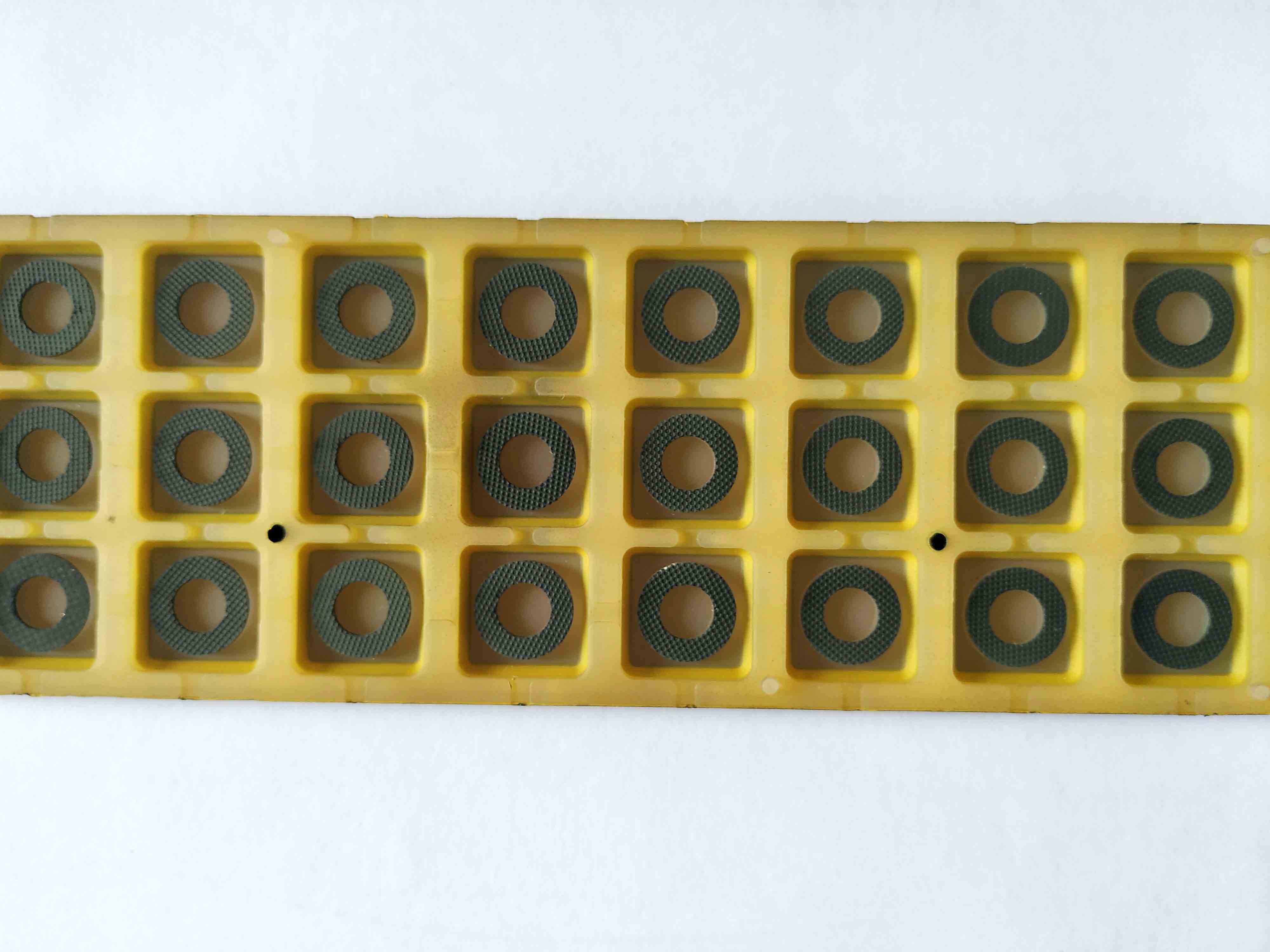 環型黑粒硅膠按鍵