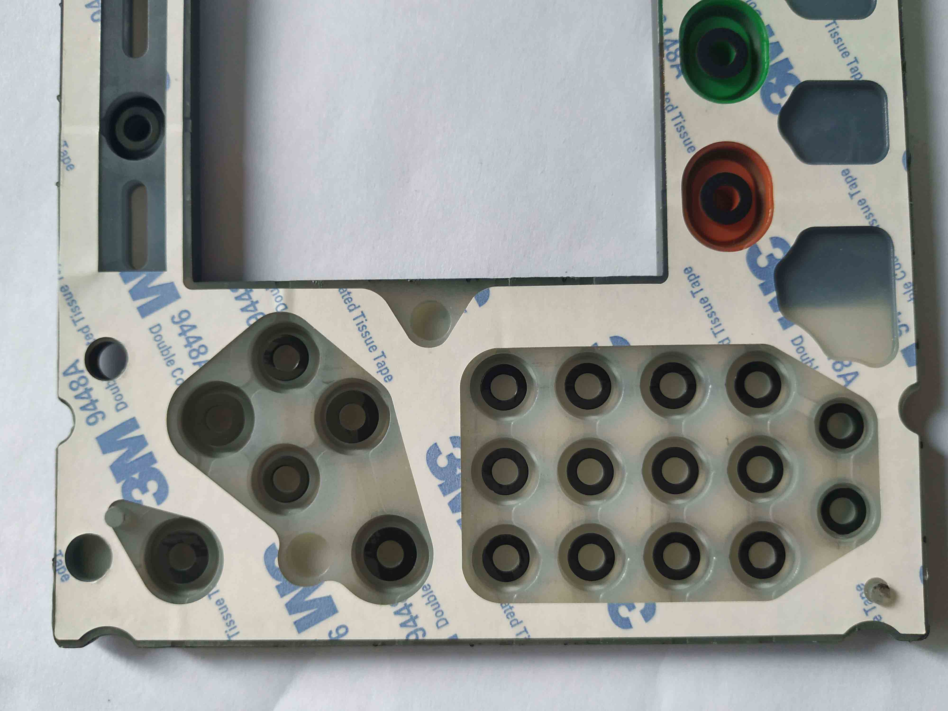 環型黑粒硅膠按鍵