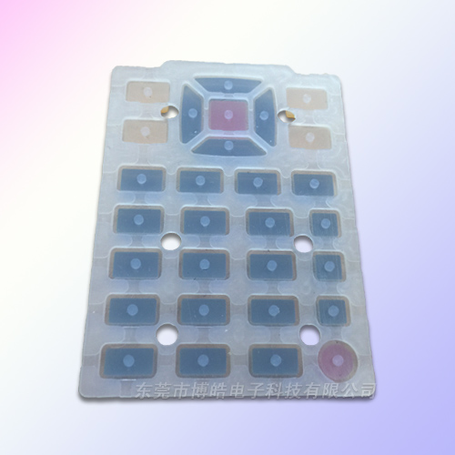 硅膠按鍵背面細節圖