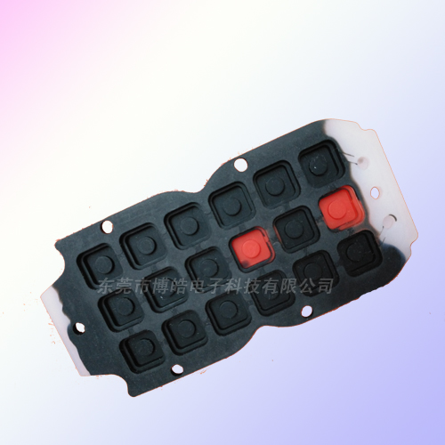 挖煤機控制硅膠面板