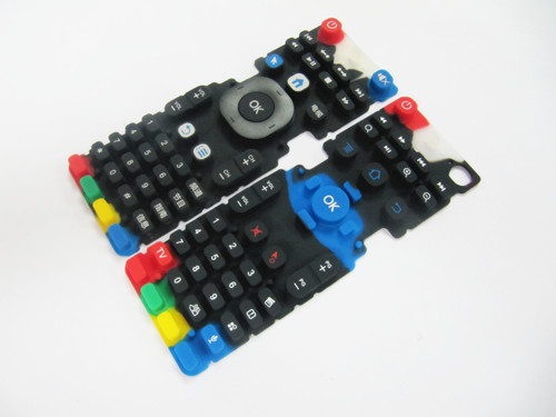 彩色硅膠遙控器按鍵