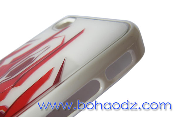 變型金剛蘋果手機套細節