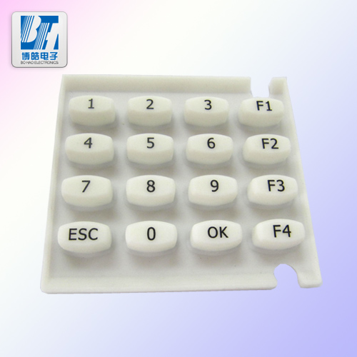 消費(fèi)機(jī)硅膠按鍵pos機(jī)防水硅膠按鍵銀聯(lián)密碼器按鍵