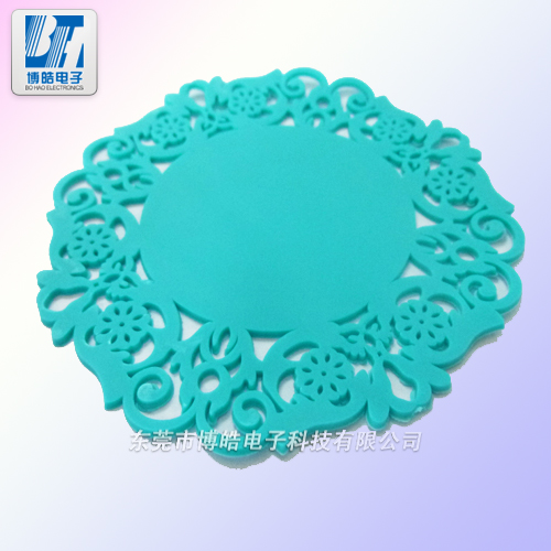 【博皓電子】花邊硅膠墊|茶杯硅膠墊|創意硅膠墊